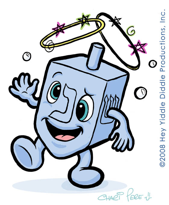 HYDP Dreidel Mascot